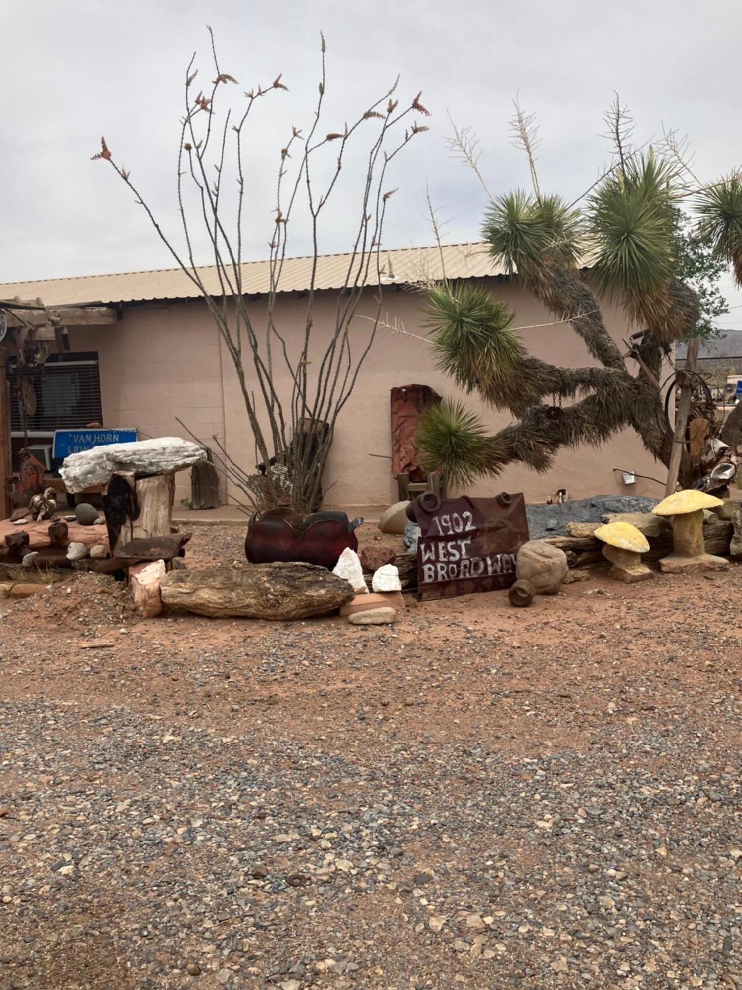 A Taste Of West Texas The Old Rock Shop Villa Van Horn Exteriör bild
